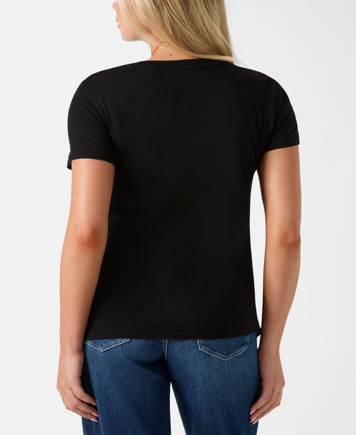 Guess Women's Short-Sleeve Amor Easy Crewneck T-Shirt