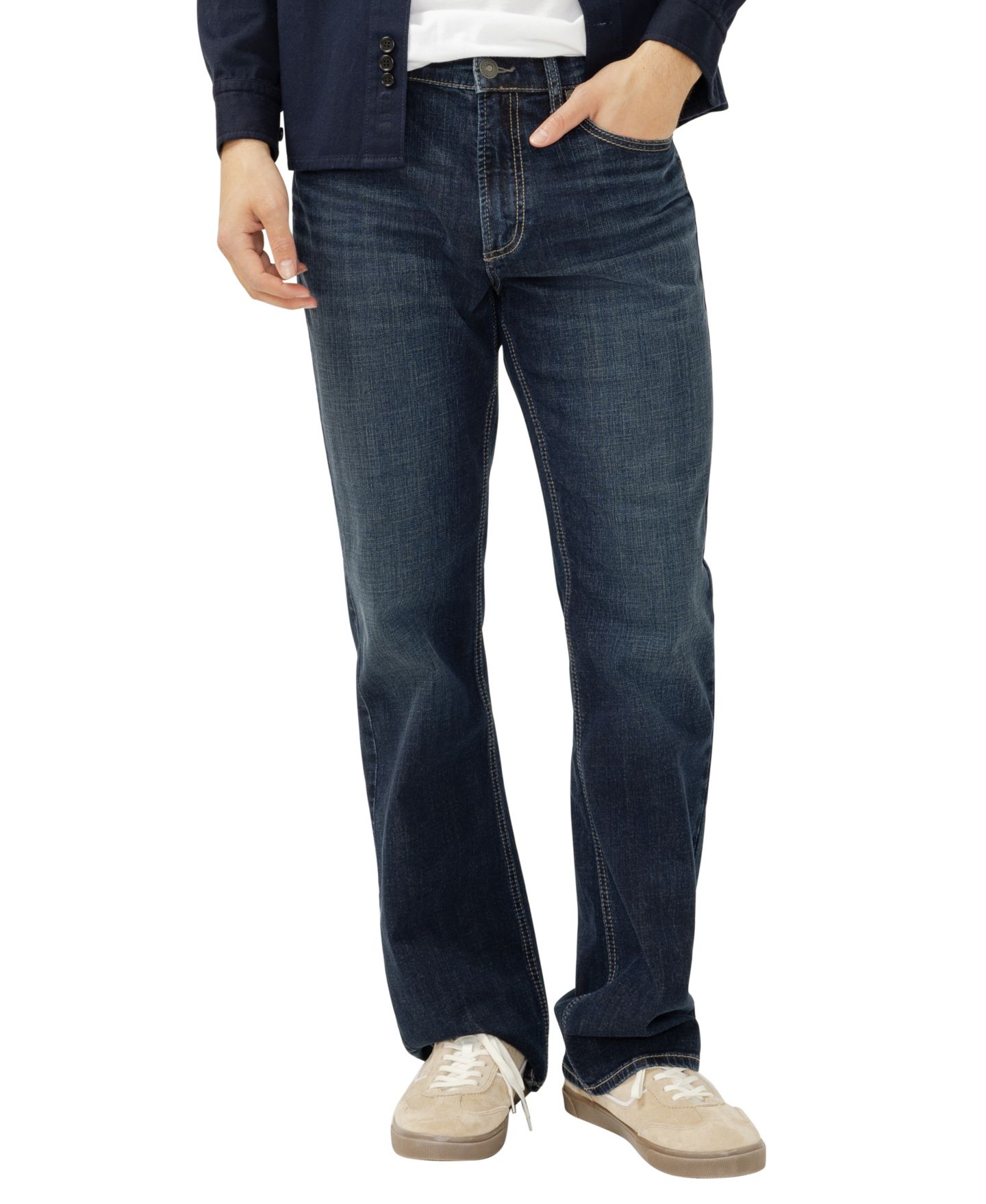 Мужские джинсы Silver Jeans Co. Craig Classic-Fit Bootcut, цвет: Mayfair — фото 1
