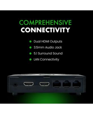 EON Original Xbox HD HDMI Adapter + LAN Hub Adapter Plug and Play Video Enhancer