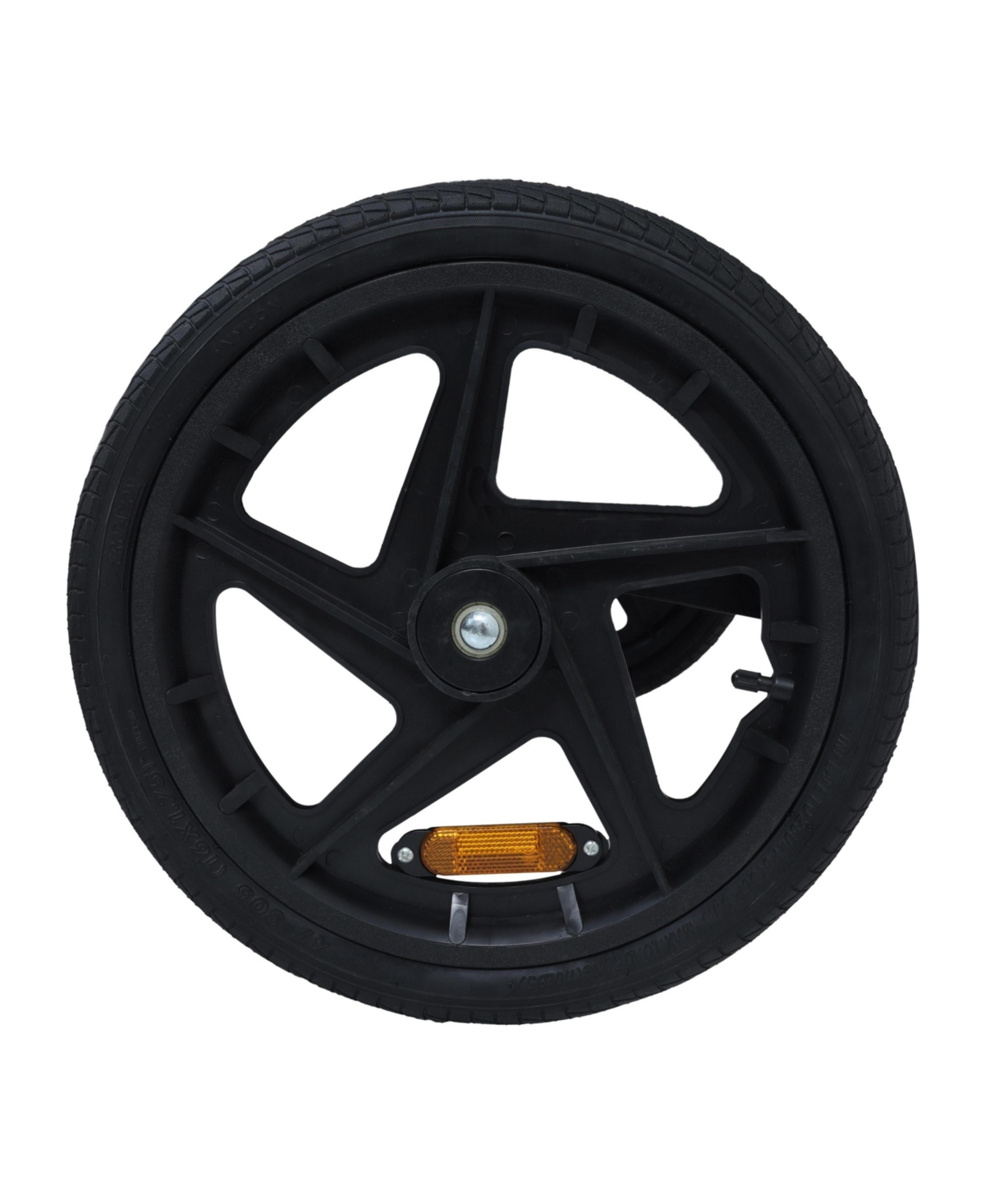 Zeus & Ruta Black+Dark Gray Outdoor Heavy Duty Collapsible Kitten Bike Trailer