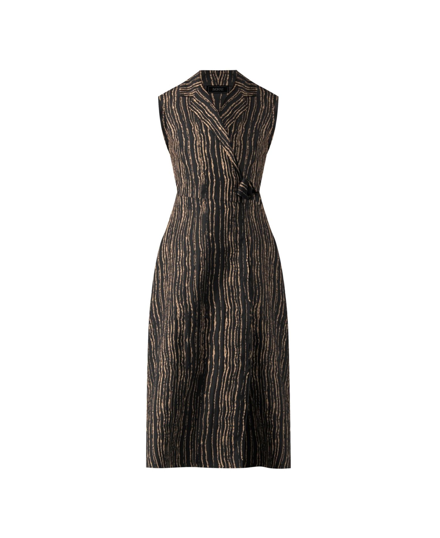 Women's Sleeveless Long Wrap Dress