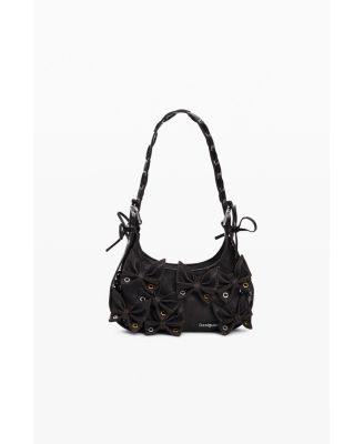 Women's Small bag with butterfly appliques