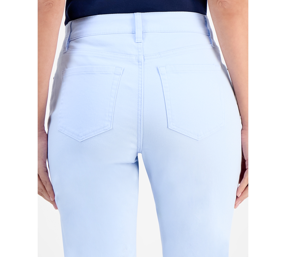 Style & Co Women's Mid-Rise Curvy Capri Jeans, Exclusively at Macy's