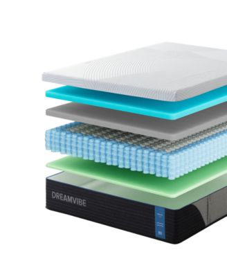 DreamVibe Deluxe 13" Hybrid Medium Plush Tight Top Mattress in a Box, Full
