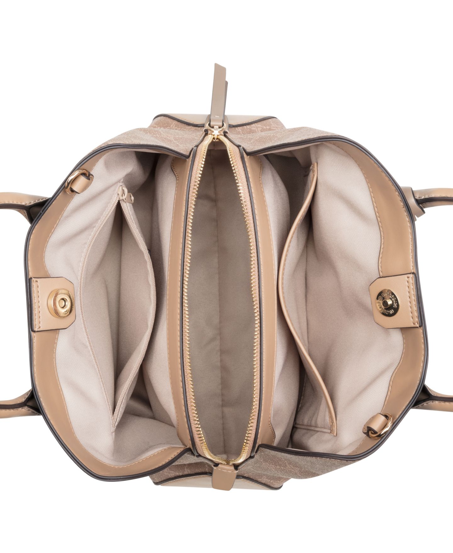 Женская сумка Nine West Lakelyn Medium Satchel, цвет: Сиена тёмный хаки — фото 3