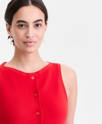 Women's Button-Front Milano Sweater Shell