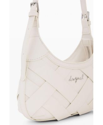 Women's Small braided logo bag