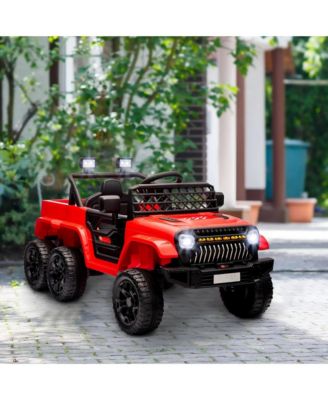 Kids 12V Electric Ride On Car with Switchable Drive Modes Parent Remote for Ages 3 to 8