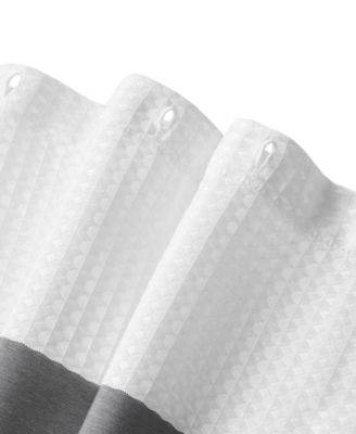 Spa Waffle 3M-Scotchgard Shower Curtain, 36" x 72"