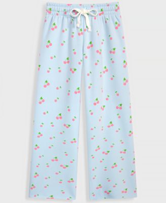 Girls 7-16 Wide-Leg Printed Sweatpants