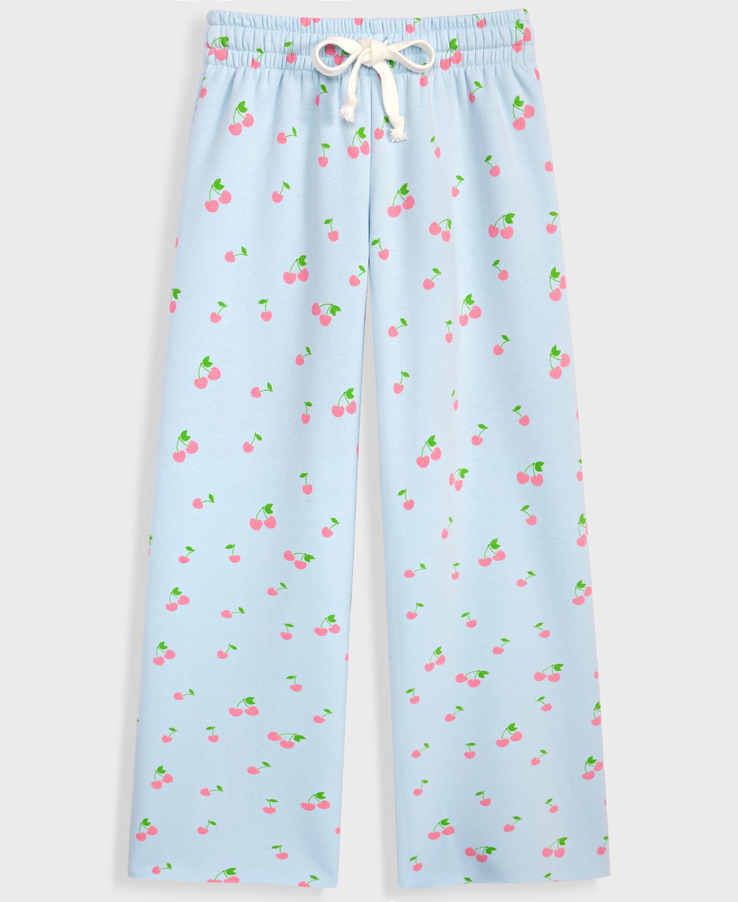 Брюки With Jules Wide-Leg Printed Sweatpants для девочек, цвет: Синий — фото 1