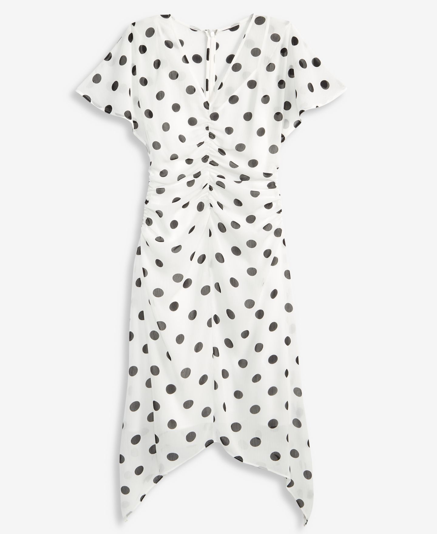 Женское платье I.N.C. International Concepts Flutter Sleeve Maxi, цвет: Alia Dots — фото 7