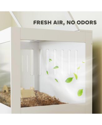 Hamster Cage with Openable Top, Hut, Small Animal Habitat,