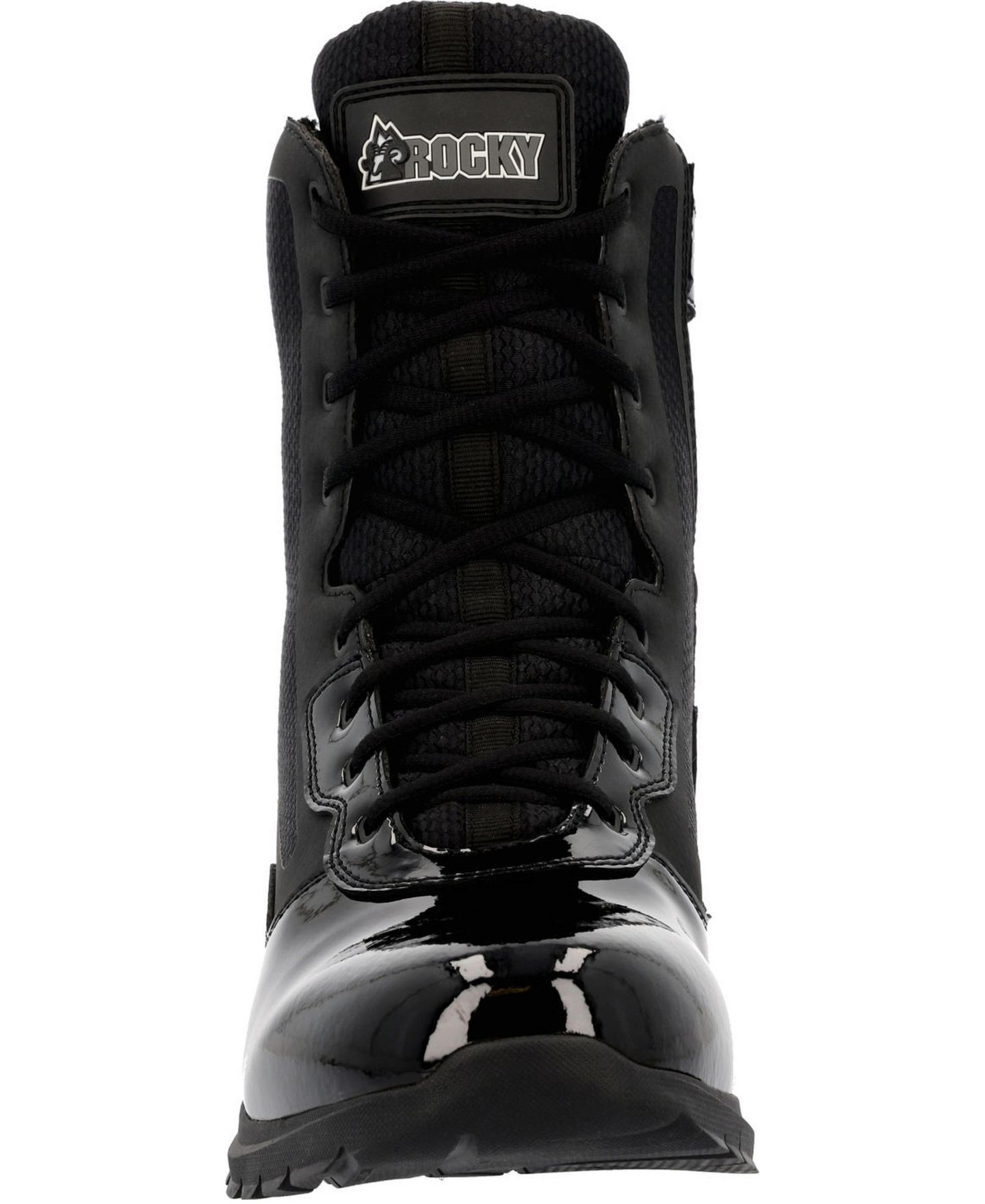 Мужские ботинки ROCKY Cadet 8" Black Side Zip Public Service Boot, цвет: Чёрный — фото 8