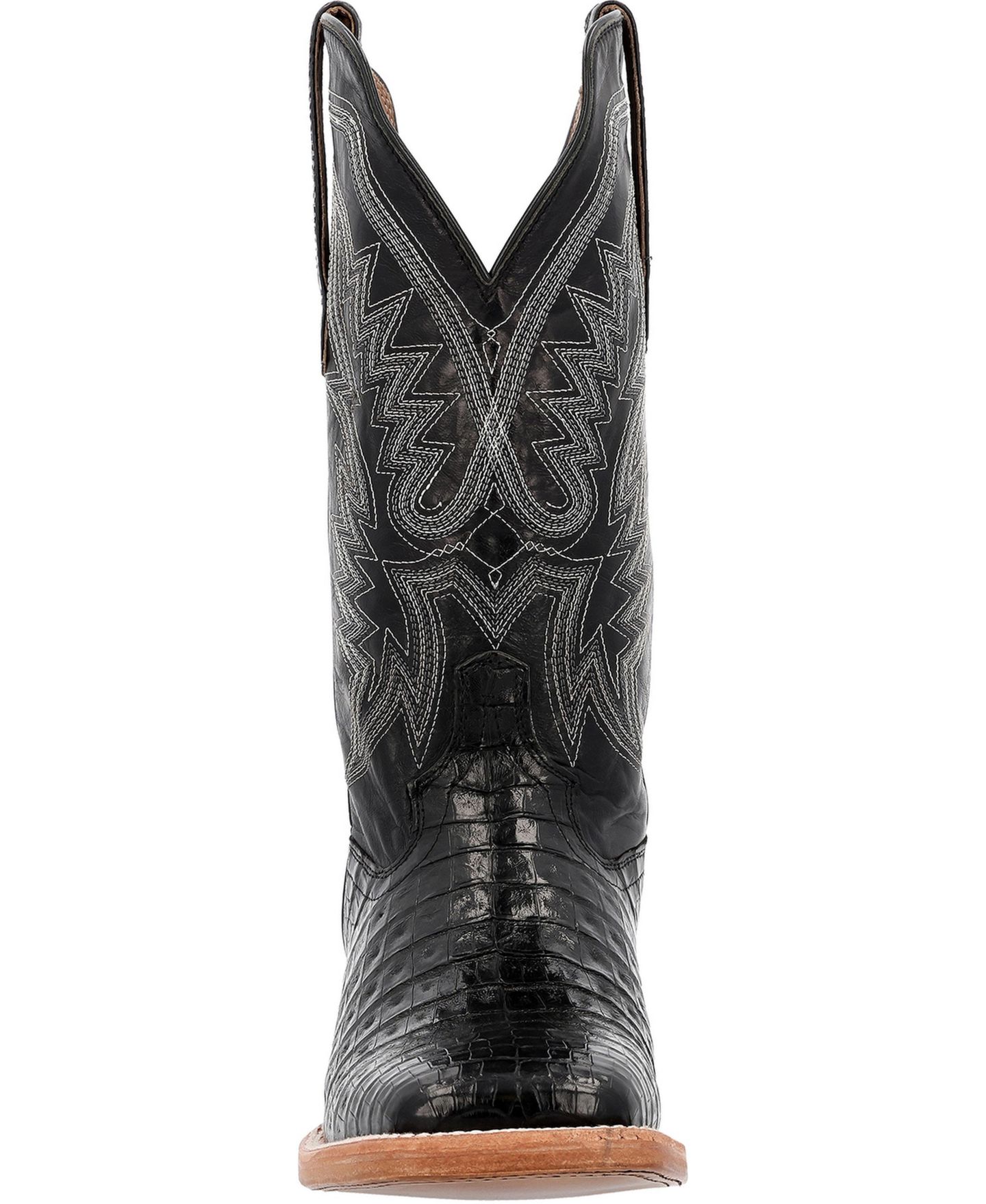 Мужские ботинки Durango Prca Collection Caiman Belly Western Boot, цвет: Чёрный — фото 8