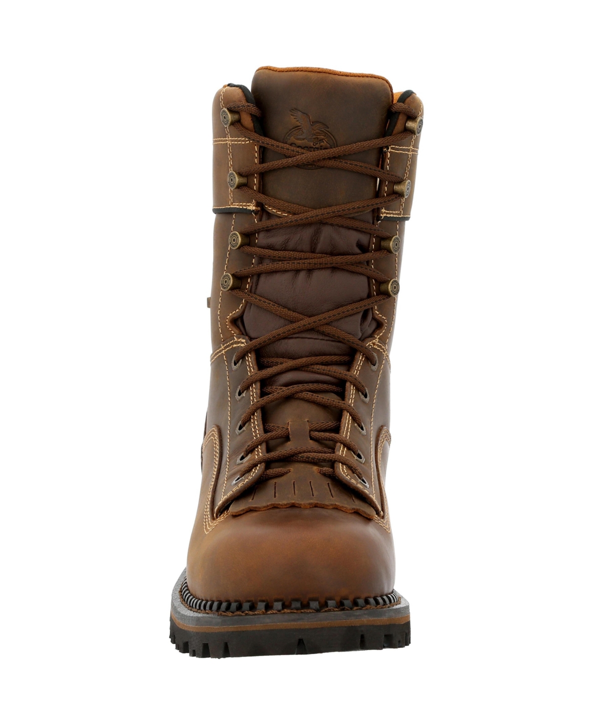 Georgia Boot Men's Amp Lt Low Heel Logger Composite Toe Waterproof Work