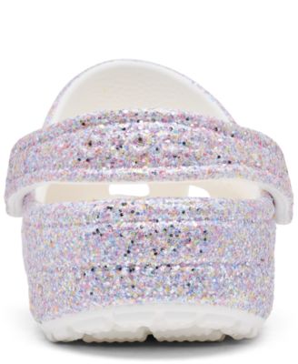 Big Girls Glitter Classic Clogs from Finish Line