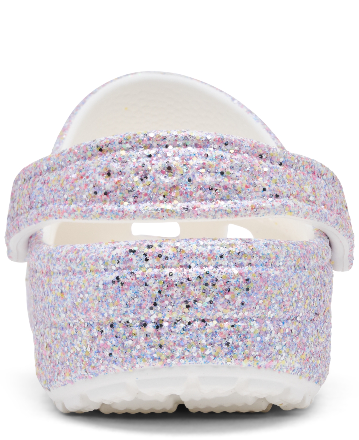 Crocs Big Girls Glitter Classic Clogs from Finish Line