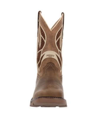 Men's Carbo-Tec FLX Alloy Toe Pull-on with InsulKul Work Boot in Brown/Tan