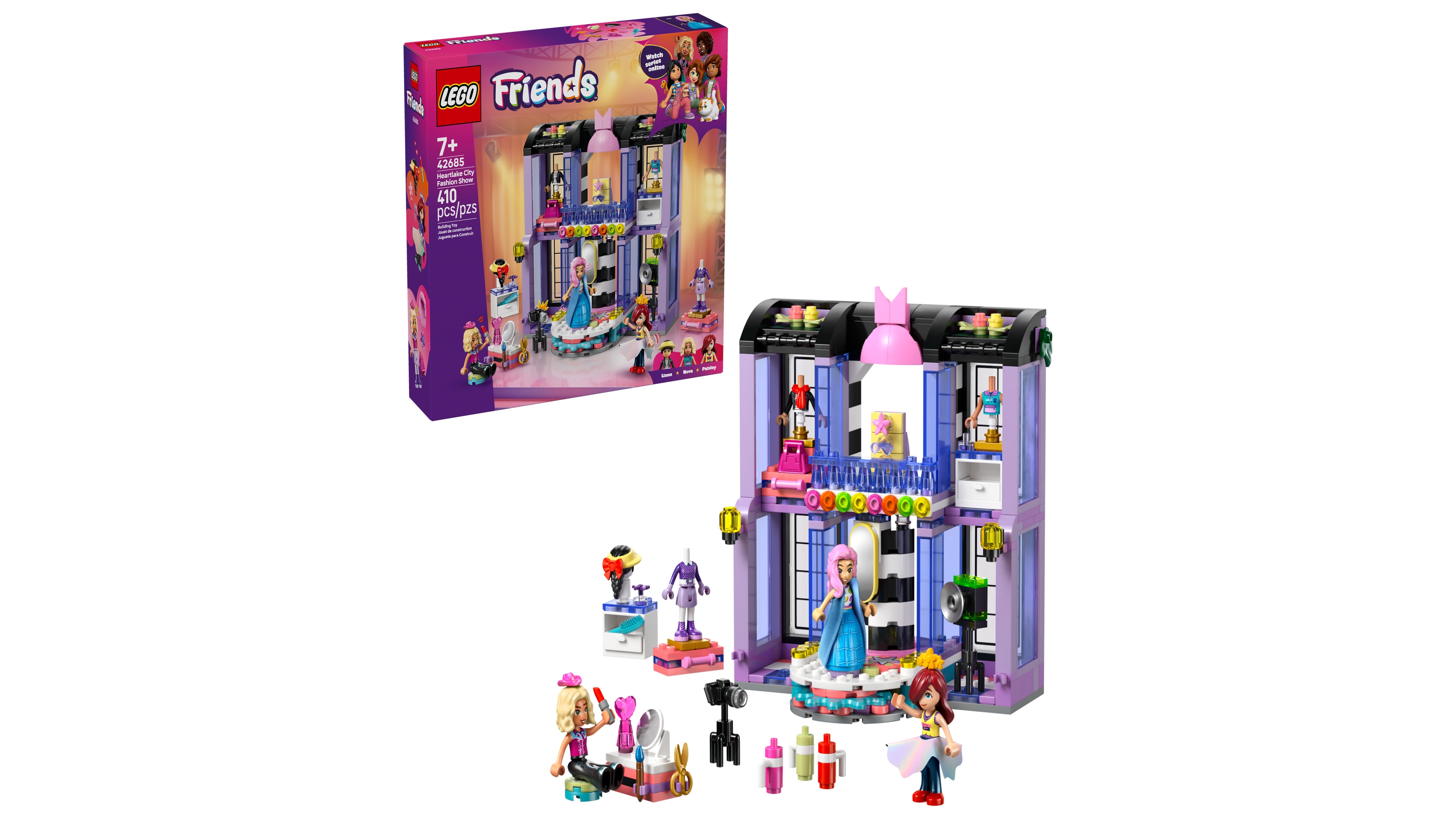 Lego Friends Heartlake City Fashion Show 42685 Building Kit, 410 Pieces