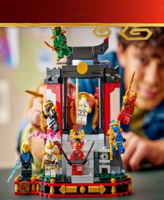 NINJAGO Ninja Character Display 15th Anniversary Building Set 71866, 447 Pieces