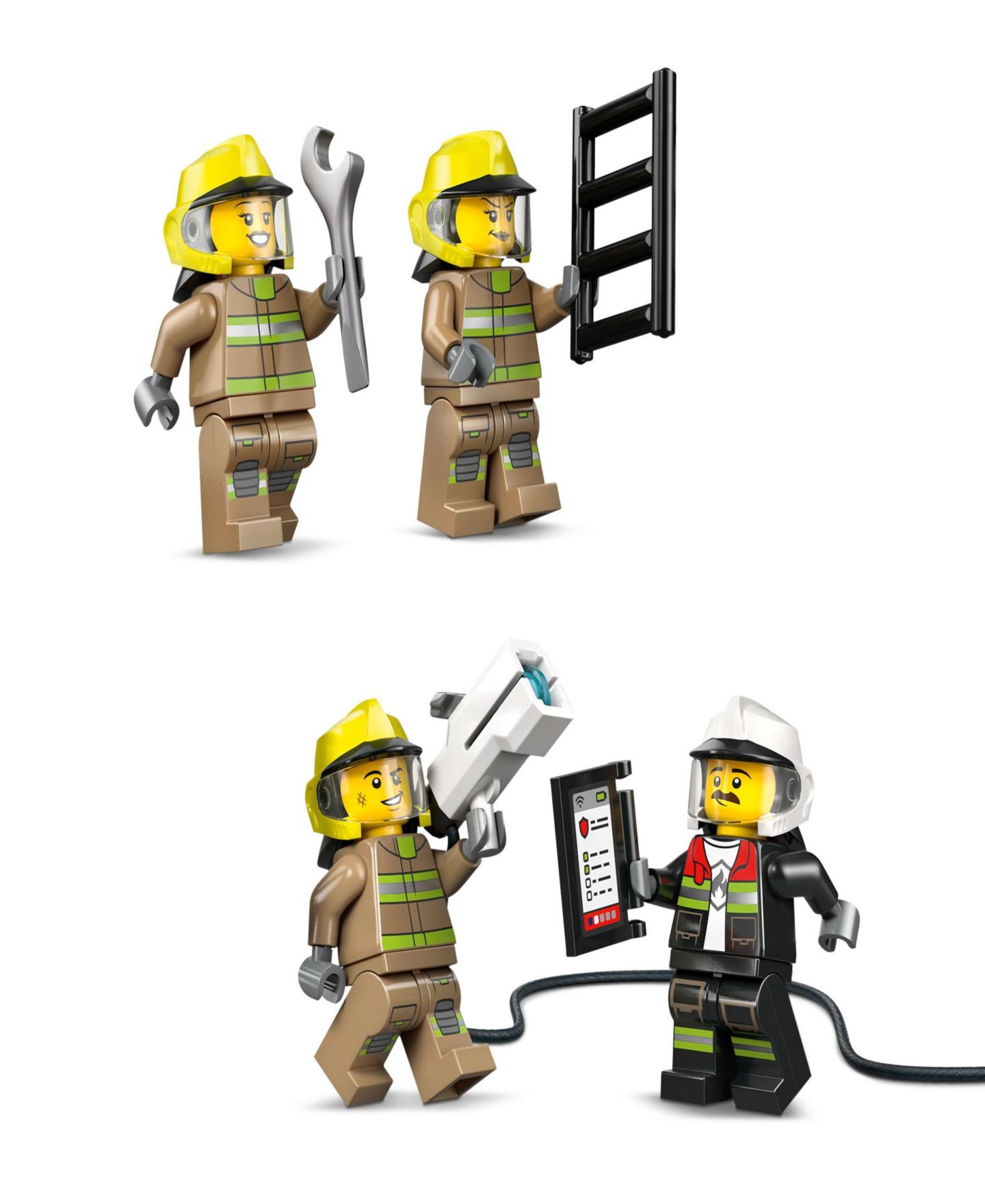 Детский конструктор LEGO® City Airport Fire Truck Toy Building Set 60499, 691 Pieces — фото 6