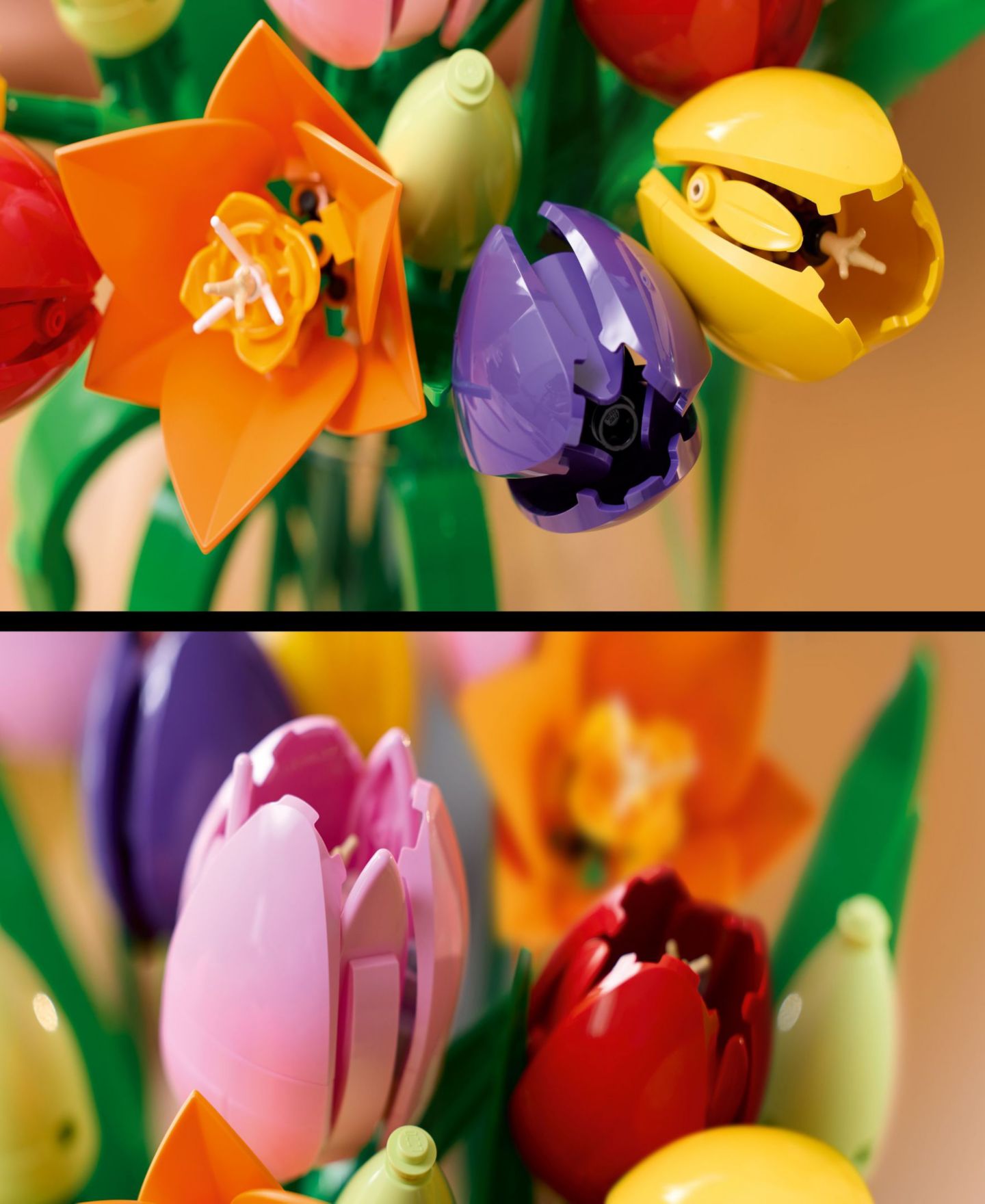Детский конструктор LEGO® Botanicals Tulip Bouquet Flower Décor Building Kit 11501, 576 Pieces — фото 4