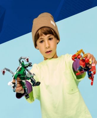 Marvel Mech Battle: Spider-Man vs. Doc Ock Building Toy 76338, 315 Pieces