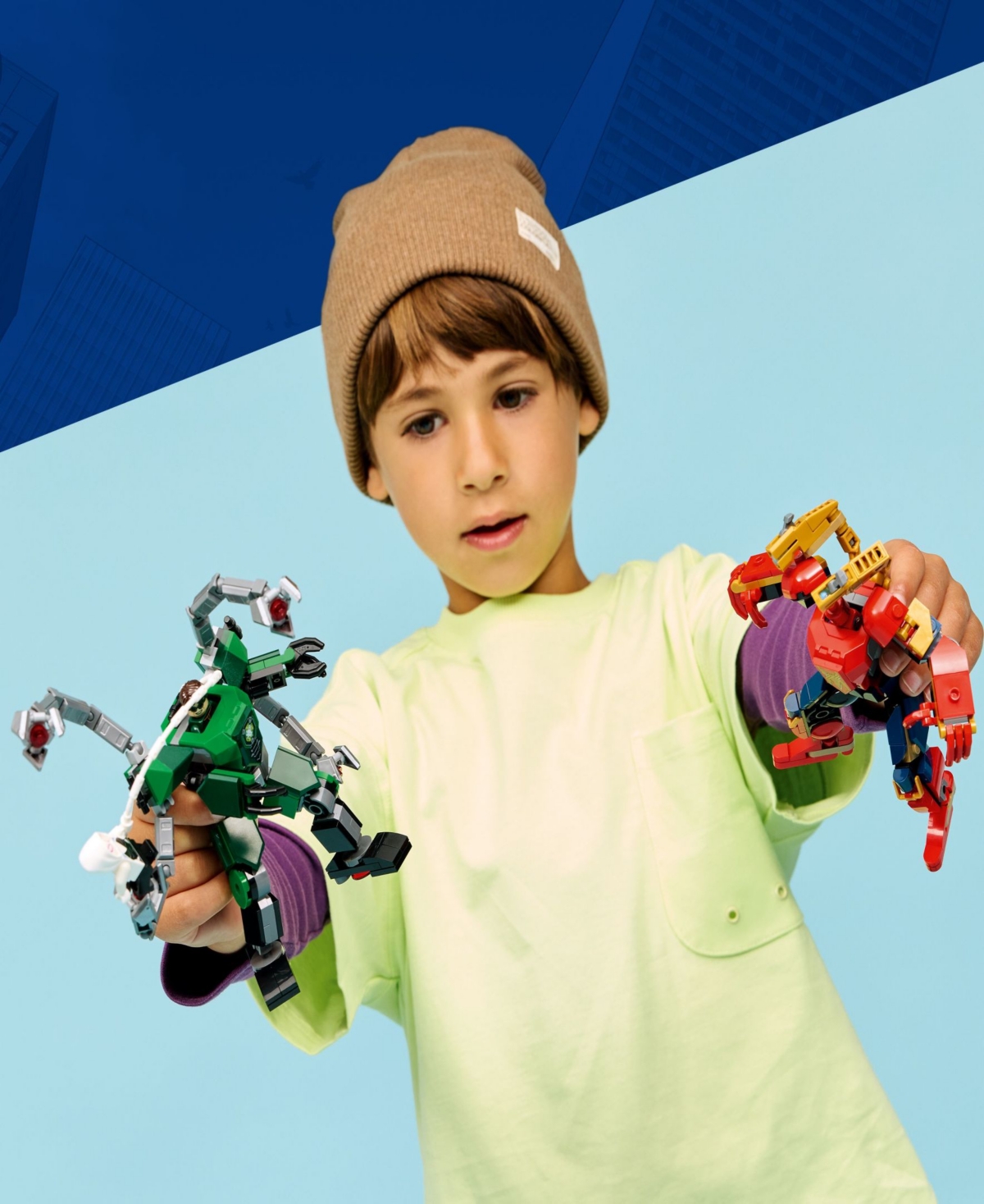 Lego Marvel Mech Battle: Spider-Man vs. Doc Ock Building Toy 76338, 315 Pieces