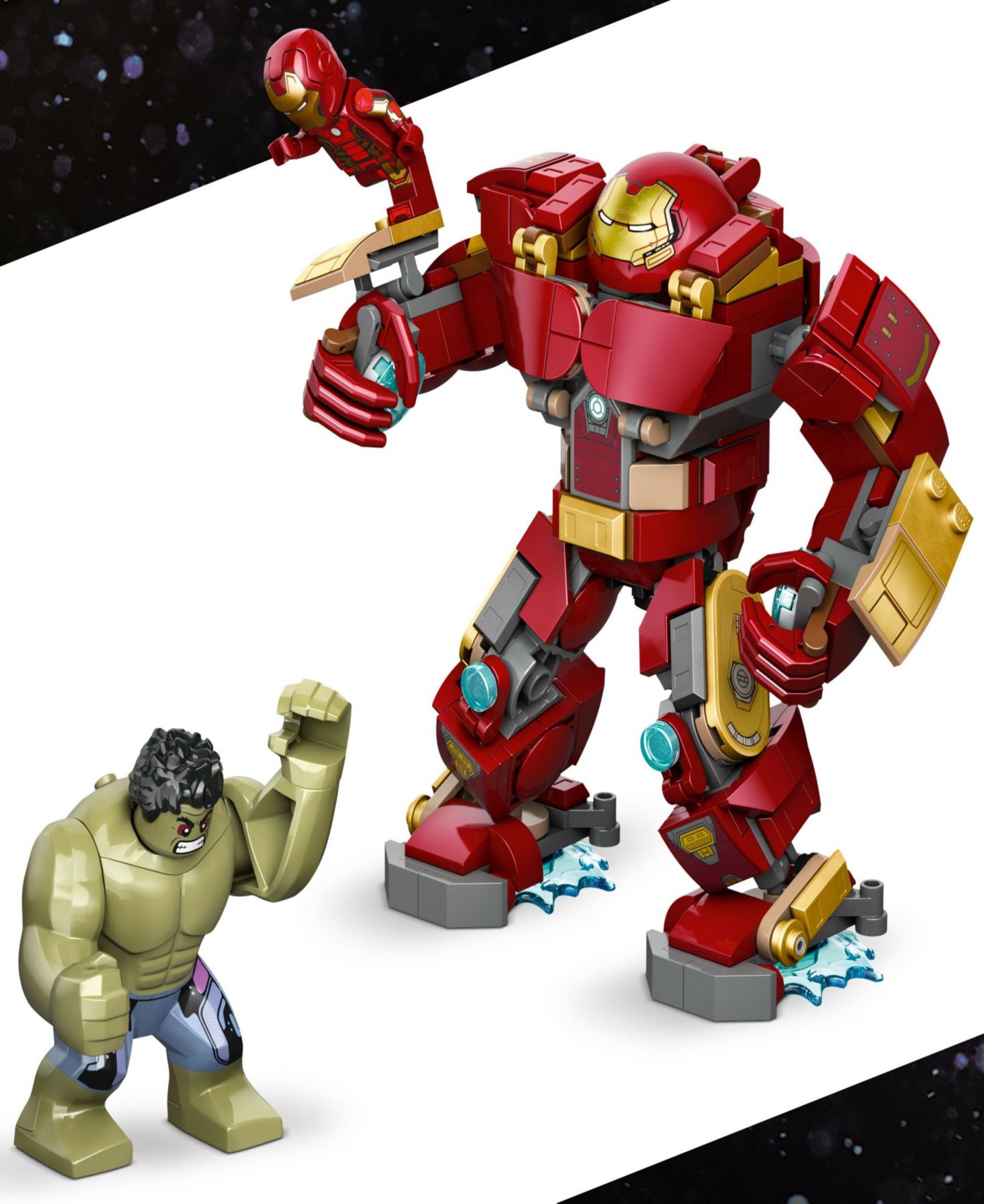 Детский конструктор LEGO® Marvel Epic Battle: Hulkbuster vs. The Hulk Building Set 76343, 413 Pieces — фото 6
