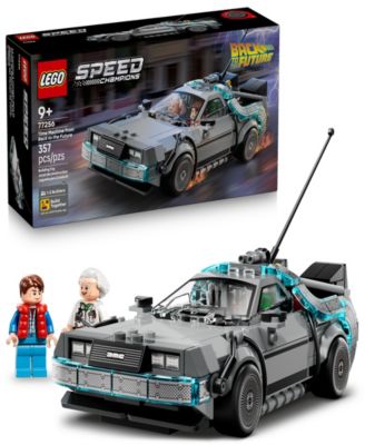 Speed Champions Time Machine from Back to the Future Building Toy 77256, 357 Pieces