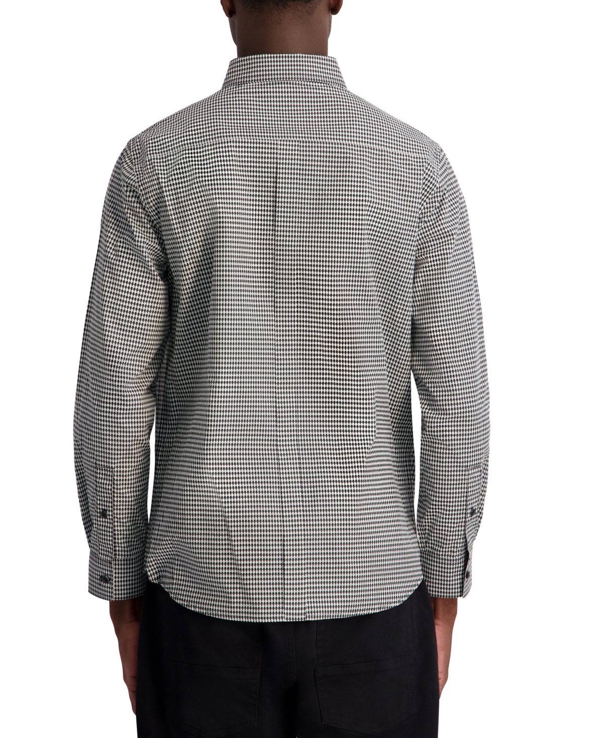 Karl Lagerfeld Paris Men's Core Long-Sleeve Button-Down Shirt