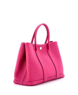 30 Garden Party Tote Leather