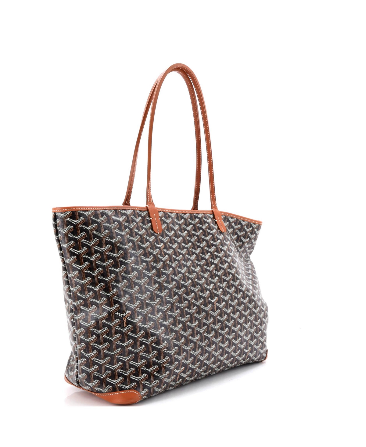 Pre-Owned Goyard Mm Artois Tote Coated Canvas