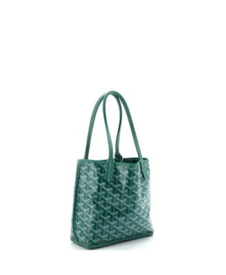 Mini Anjou Reversible Tote Coated Canvas