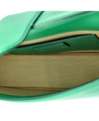 Long Le Bambino Top Handle Flap Bag Leather