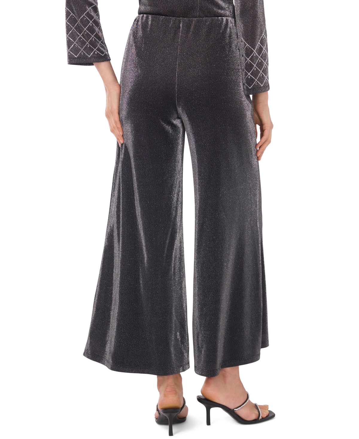 Msk Petite Wide Leg Pull-On Pants