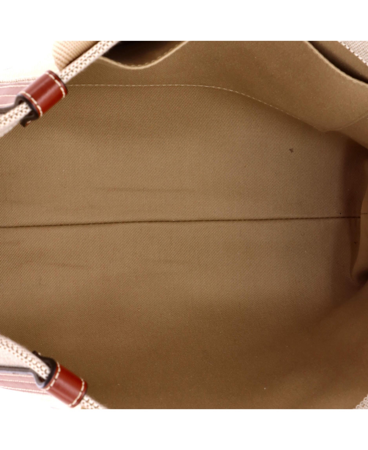 Pre-Owned Chloe Medium Woody Tote Canvas with Leather