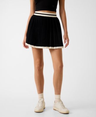 Women's Gabry Pleated Sweater Mini Skirt