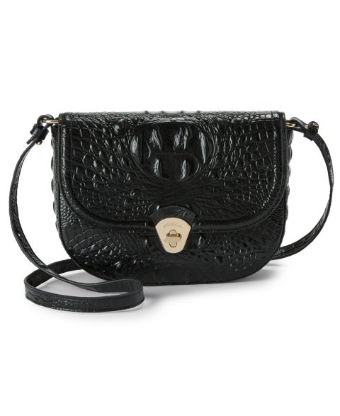 Женская сумка Brahmin Portia Melbourne Small Crossbody, цвет: Чёрный