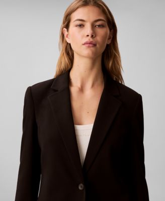 Women's Notch Lapel Travel Blazer