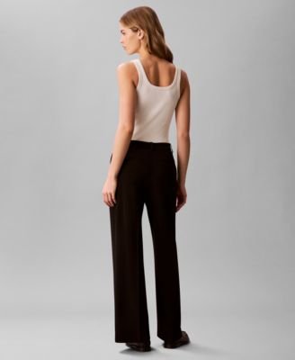 Women's High Rise Wide Leg Pants