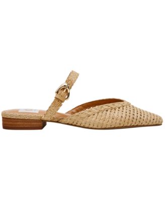 Women's Domainica Woven Buckle Flat Mules