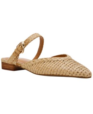Women's Domainica Woven Buckle Flat Mules