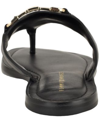 Women's Goldiea Ornamented Slip-On Flat Sandals