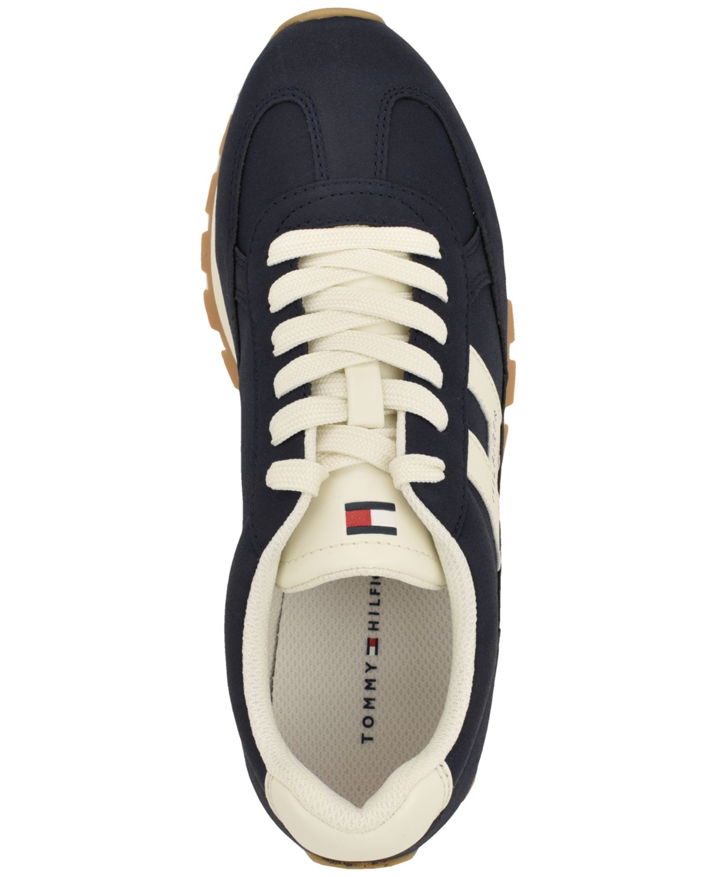 Женские кроссовки Tommy Hilfiger Hatina Chunky Sole Lace-Up, цвет: Тёмный синий — фото 4