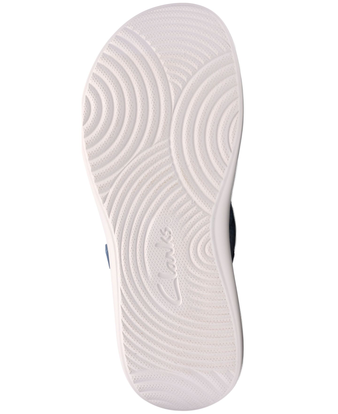 Женские сандалии Clarks Solevana Mist Slip-On Wedge, цвет: Светлый синий — фото 5