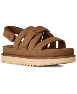 靴 UGG Goldenstar Gleam UGG® Women's Goldenstar Gleam Open Toe Sandals - Macy's