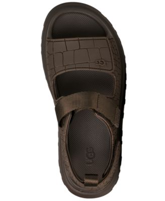 Women's GoldenGlow Embossed Open Toe Sandals