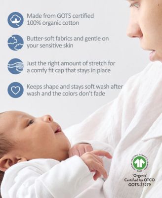 Baby Boys' or Baby Girls' Beanie Hats, 5-Pack